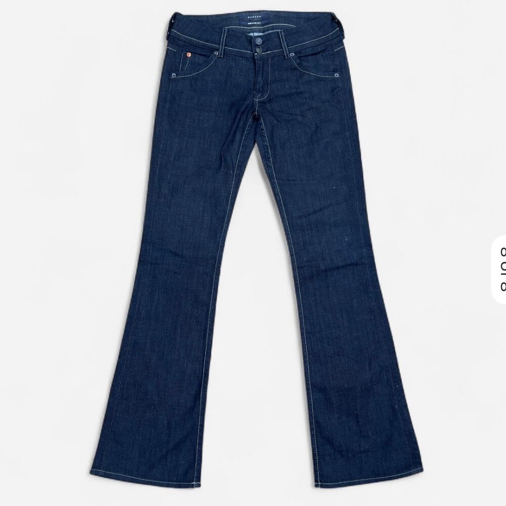 Hudson Low Rise Dark Wash Bootcut Jeans
